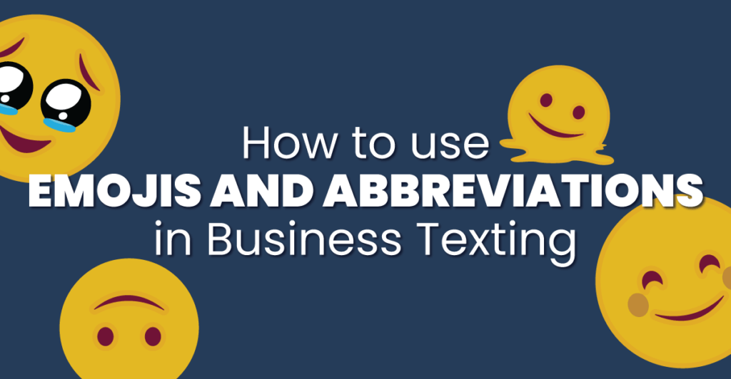 business texting emojis