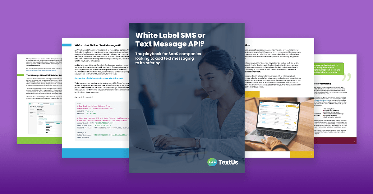 white label sms playbook